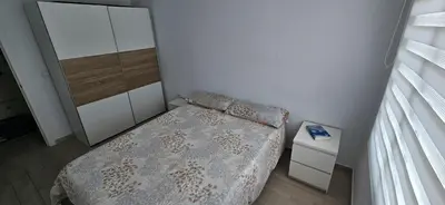 Cama o camas de una habitación en Piso luminoso y acogedor