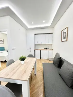 Una cocina o zona de cocina en Apartamento El Horno