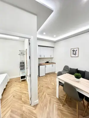 Una cocina o zona de cocina en Apartamento El Horno