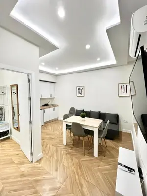 Una cocina o zona de cocina en Apartamento El Horno