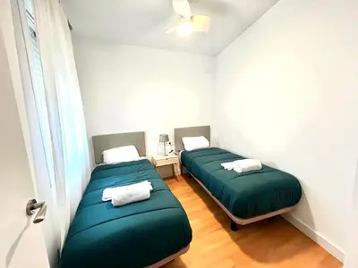 Cama o camas de una habitación en Residencial El Muro - Free Parking