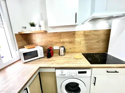 Una cocina o zona de cocina en Residencial El Muro - Free Parking