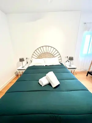 Cama o camas de una habitación en Residencial El Muro - Free Parking