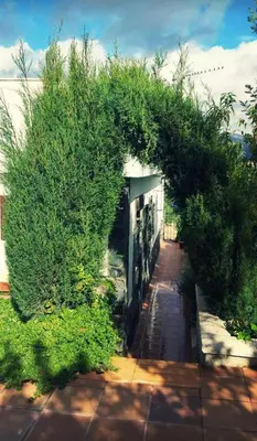 Jardín al aire libre en Casa Rural La Atalaya