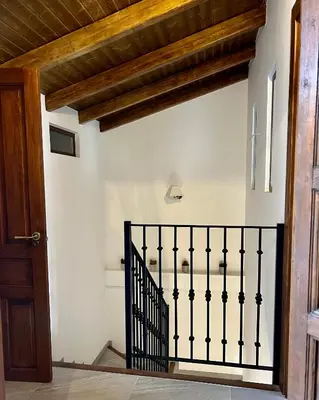 Cama o camas de una habitación en Casa Rural Verde Oliva