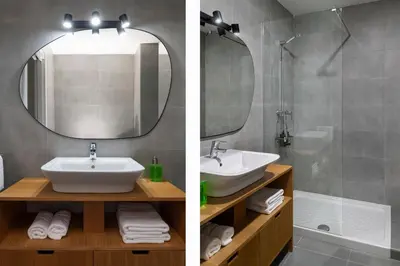 Un baño de Misterhost La Florida Piscina y Terraza