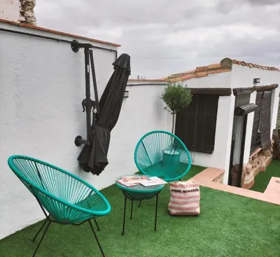 Un balcón o terraza de Casa María Rosa