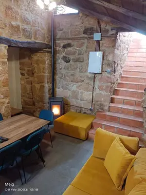 Zona de estar de Casa María Rosa