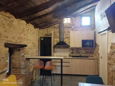 Una cocina o zona de cocina en Casa María Rosa
