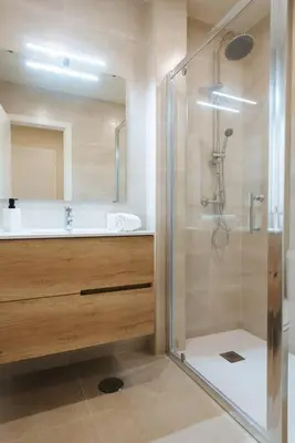Un baño de Selecta Elegante y Céntrico Apartamento