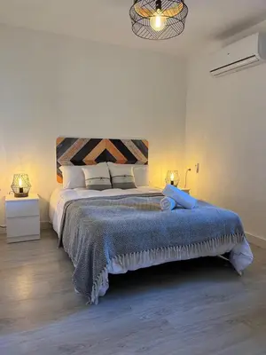 Cama o camas de una habitación en El rinconcito de Salmi