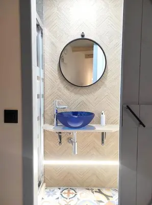 Un baño de Charming Studio in Riogordo - 18 m² - Sunny Terrace