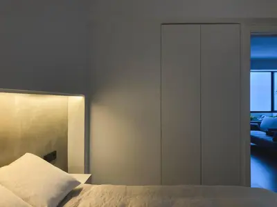 Cama o camas de una habitación en WISH SUITE AZAHAR DE SEVILLA