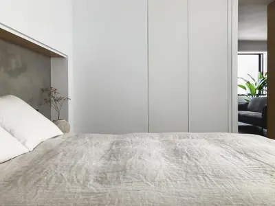 Cama o camas de una habitación en WISH SUITE AZAHAR DE SEVILLA