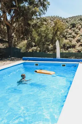 Piscina en o cerca de Experience Alpacas in Andalucia
