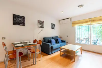 Zona de estar de Holi-Rent Esperanza