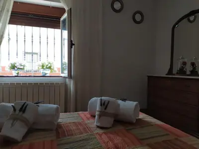 Cama o camas de una habitación en Carmen House