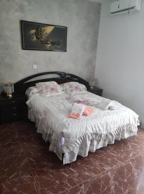 Cama o camas de una habitación en Carmen House