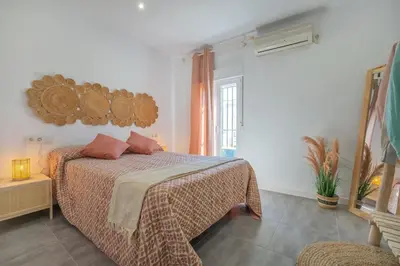 Cama o camas de una habitación en Apartamento Al Alba