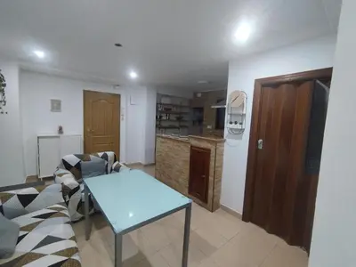 Una cocina o zona de cocina en RINCÓN MURALLA DE LA MACARENA