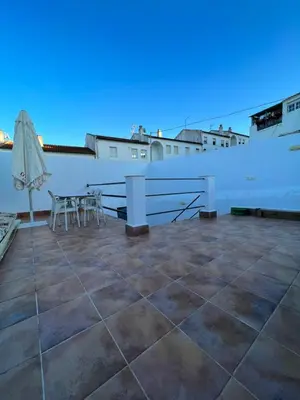 Un balcón o terraza de La Casita
