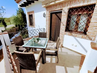 Un patio o zona al aire libre en Apartamento Rural Villa Aurora