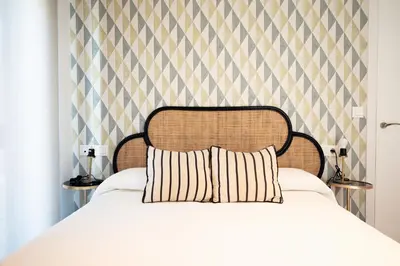 Cama o camas de una habitación en CASIVERDE APARTAMENTO
