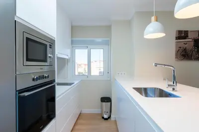 Una cocina o zona de cocina en Conde Collection Santa Justa
