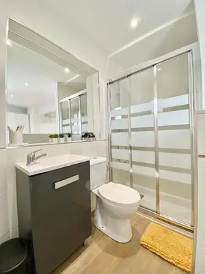 Un baño de Apartamento Villa María II