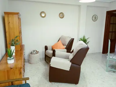 Zona de estar de Apartamento La Viñuela