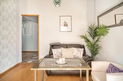 Zona de estar de Beautiful and bright- 1Bd 1Bth- Center