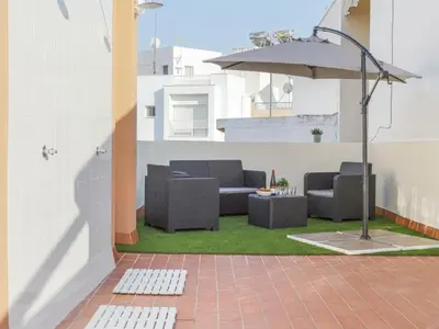 Zona de estar de Alcalá del Rio! bajo A