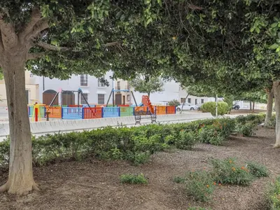Jardín al aire libre en Alcalá del Rio! bajo A