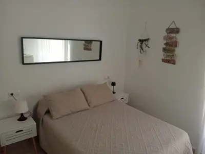 Cama o camas de una habitación en Apartamento Privado en Alameda de Hércules