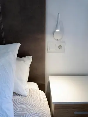 Cama o camas de una habitación en Apartamento de Julia