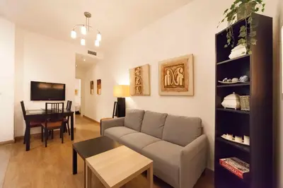 Zona de estar de SF - Shiny Apartment in City Centre