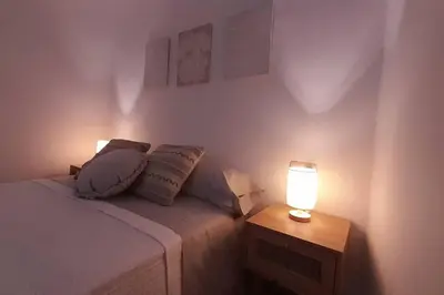 Cama o camas de una habitación en Rinconcito en el almendral