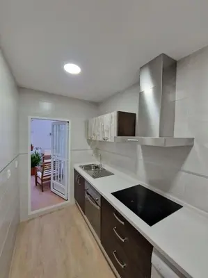 Una cocina o zona de cocina en Rinconcito en el almendral