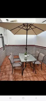 Un patio o zona al aire libre en La encantá