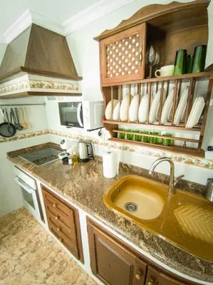 Una cocina o zona de cocina en La Tienda de Miguel