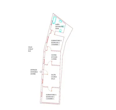 Plano de La Tienda de Miguel
