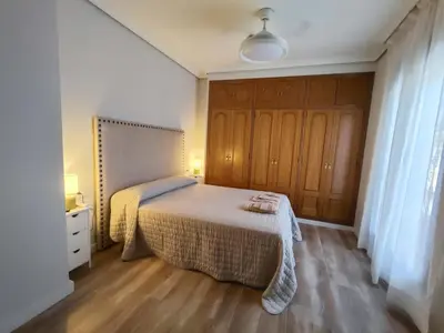 Cama o camas de una habitación en Los Cipreses