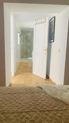 Cama o camas de una habitación en Apartamento LA TERRAZA 2 dormitorios