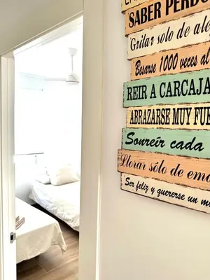 Cama o camas de una habitación en Apartamento Empedrada