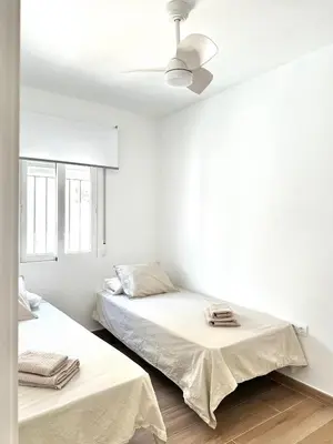 Cama o camas de una habitación en Apartamento Empedrada