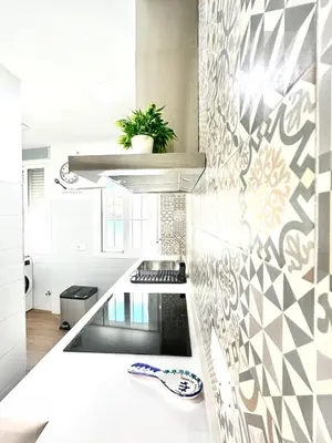 Una cocina o zona de cocina en Apartamento Empedrada