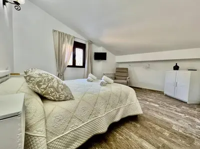 Cama o camas de una habitación en Casa Rural Alfavila