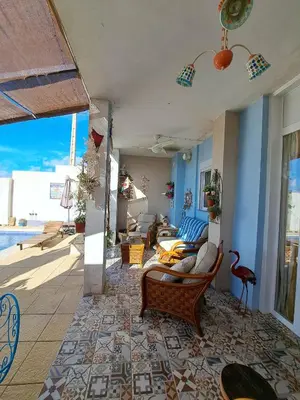 Zona de estar de Casa de los Suenos Granada