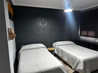 Cama o camas de una habitación en KB HOME Puertollano