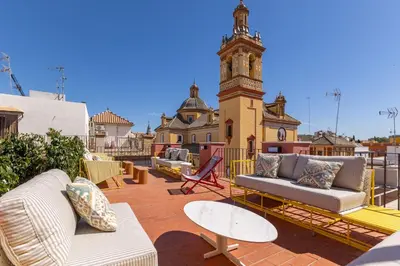 Zona de estar de Ohliving San Bernardo